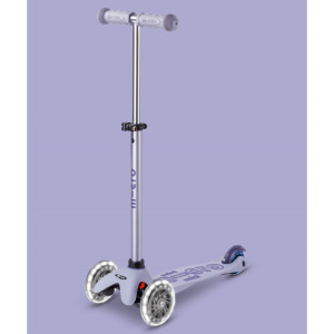 Trottinette 3 roues Mini Micro Deluxe avec roues LED Rock & Go "Lavande" (1-6 ans)