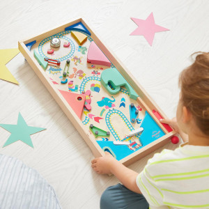 Flipper enfant en bois "Fête forraine Applepop" (5-10 ans) Janod