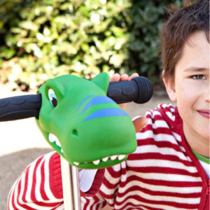 Tête pour trottinette "Dinosaure Vert" micro