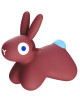 Animal sauteur Hoppi Lapin "Bordeaux" (2-7 ans)