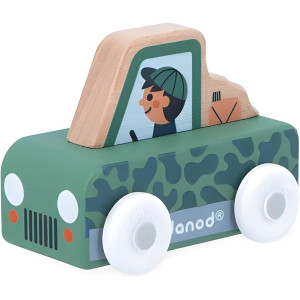 Voiture Cross Roads en bois "Safari" (1-3 ans) Janod