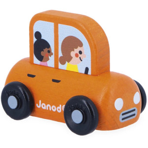 Voiture Cross Roads en bois "Famille" (1-3 ans) Janod