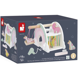 Maison des  Licornes en bois (18 mois-6 ans) Janod