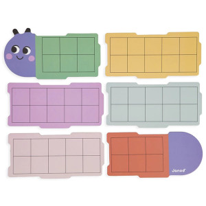 Apprentissage de l'écriture "Chenille" (4-8 ans) Janod