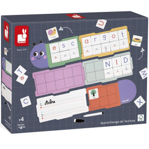 Apprentissage de l'écriture "Chenille" (4-8 ans) Janod