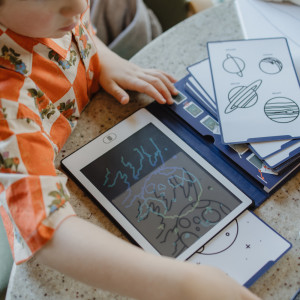 Tablette à dessin lumineuse KIDYDRAW-MINI "Galaxie" (3 ans et +) Kidywolf