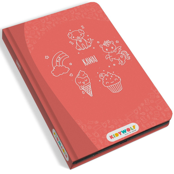 Tablette à dessin lumineuse KIDYDRAW-MINI "Kawai" (4 ans et +)