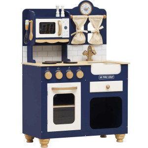 Cuisine enfant en bois "Blue Oxford" (3 ans et +) Le Toy Van