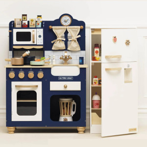 Cuisine enfant en bois "Blue Oxford" (3 ans et +) Le Toy Van