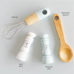 Cuisine enfant en bois "Blue Oxford" (3 ans et +) Le Toy Van