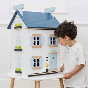 Maison de poupées en bois "Bleu Ciel" (3 ans et +) Le Toy Van
