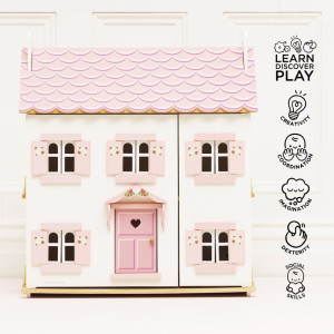 Maison de poupées en bois "Sophie" (3-8 ans) Le Toy Van