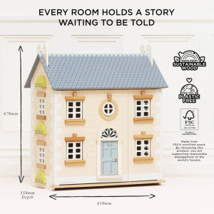Maison de poupées en bois "Laurier" (3-8 ans) Le Toy Van