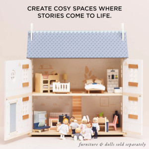 Maison de poupées en bois "Laurier" (3-8 ans) Le Toy Van