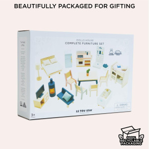 Set de meubles pour Maison de Poupées (35 pièces) Le Toy van