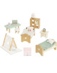 Set de meubles "La chambre des enfants" pour Maison de Poupées (24 pièces)