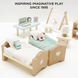 Set de meubles "La chambre des enfants" pour Maison de Poupées (24 pièces) Le Toy van