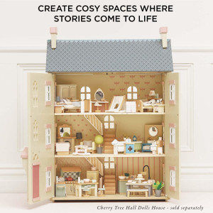 Set de meubles "La Salle à Manger" pour Maison de Poupée (18 pièces)