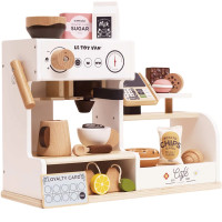 Grande Machine à café enfant en bois "Barista" (3-8 ans)