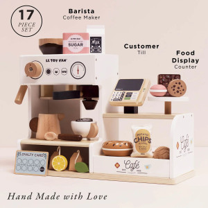 Grande Machine à café enfant en bois "Barista" (3 ans et +) Le Toy Van