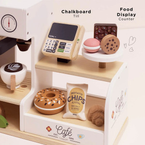 Grande Machine à café enfant en bois "Barista" (3 ans et +) Le Toy Van