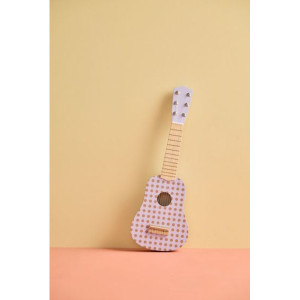 Guitare enfant en bois "Pois Lilac" (3-8 ans)  Kids Concept