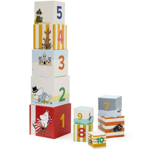 Cubes empilables "Moomin" (12 mois et +) Kids Concept