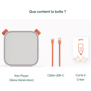 Boîte à histoires YOTO Player (3e Génération)