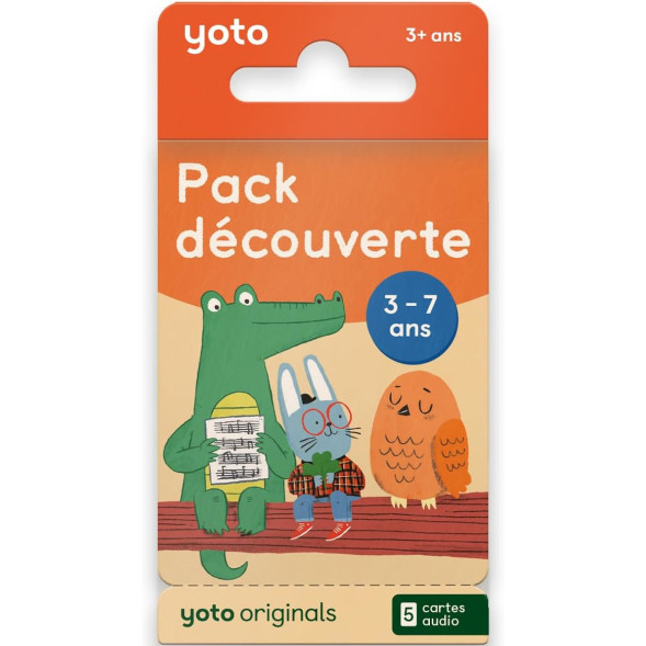 Pack Cartes Découverte YOTO (3 -7 ans)
