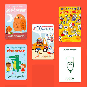 Pack Cartes Découverte YOTO (3 -7 ans)
