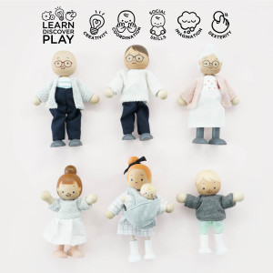 La famille de poupées -7 pièces - Le Toy Van -