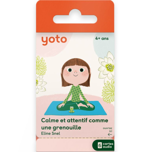 Livre audio pour YOTO "Calme et attentif comme une grenouille" (x6) (4-10 ans)