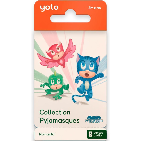 Livre audio pour YOTO "Collection Les Pyjamasques" (x3) (3-6 ans)