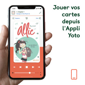 Livre audio pour YOTO "Le Carnet d'Allie, vol. 1 à 3" (8-10 ans)