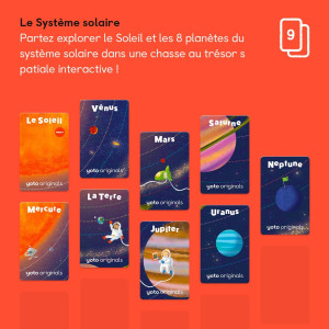 Livre audio pour YOTO "Le Système solaire" (6-10 ans)