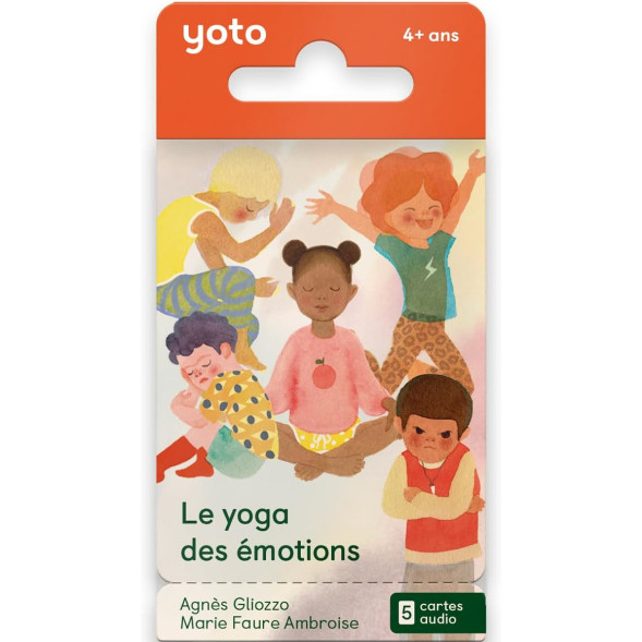 Livre audio pour YOTO "Le yoga des émotions" (4-7 ans)