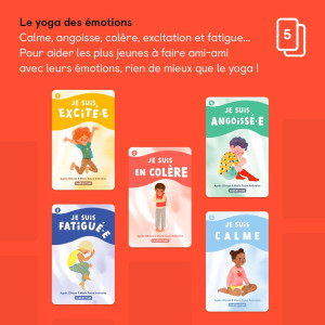 Livre audio pour YOTO "Le yoga des émotions" (4-7 ans)