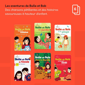 Livre audio pour YOTO "Les aventures de Bulle et Bob" (3-6 ans)