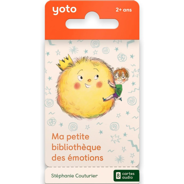Livre audio pour YOTO "Ma petite bibliothèque des Émotions" (x8) (2-5 ans)
