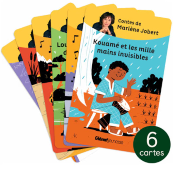 Livre audio pour YOTO "Marlène Jobert : Les contes et musiques du monde" (x6) (5-10 ans)