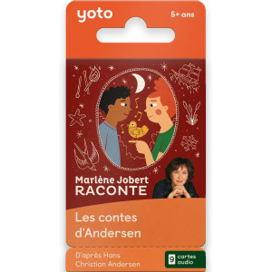 Livre audio pour YOTO "Marlène Jobert raconte... Les contes d'Andersen" (5-10 ans)