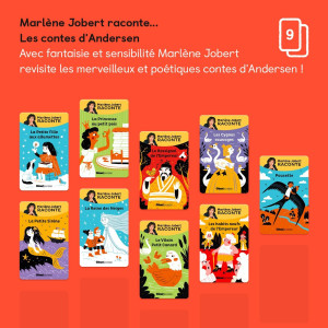 Livre audio pour YOTO "Marlène Jobert raconte... Les contes d'Andersen" (5-10 ans)