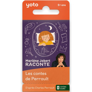 Livre audio pour YOTO "Marlène Jobert raconte... Les contes de Perrault" (5-10 ans)