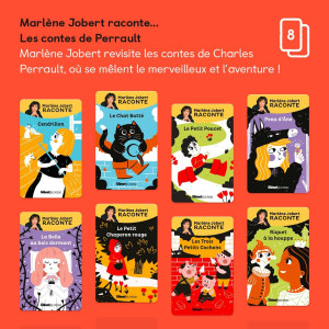 Livre audio pour YOTO "Marlène Jobert raconte... Les contes de Perrault" (5-10 ans)