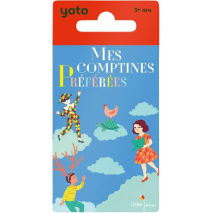 Livre audio pour YOTO "Mes comptines préférées" (3-10 ans)
