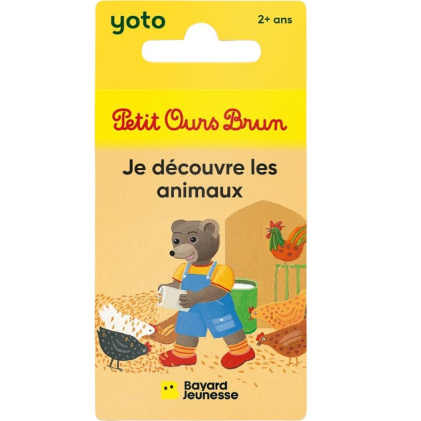 Livre audio pour YOTO "Petit Ours Brun : Je découvre les animaux" (2-5 ans)