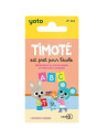 Livre audio pour YOTO "Timoté est prêt pour l'école" (2-5 ans)