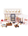 Set de meubles "La Véranda et le Potager" pour Maison de Poupée (16 pièces)