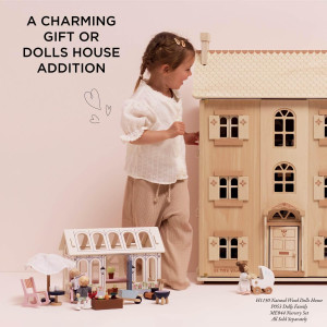 Set de meubles "La Véranda et le Potager" pour Maison de Poupée (5 pièces)