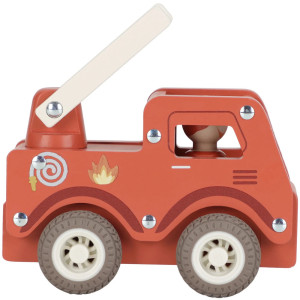 Camion de pompiers en bois "Rouge" (18  mois et +) Little Dutch